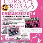 Volantino CORSA IN ROSA 3A EDIZIONE Domenica 9 Marzo 2014