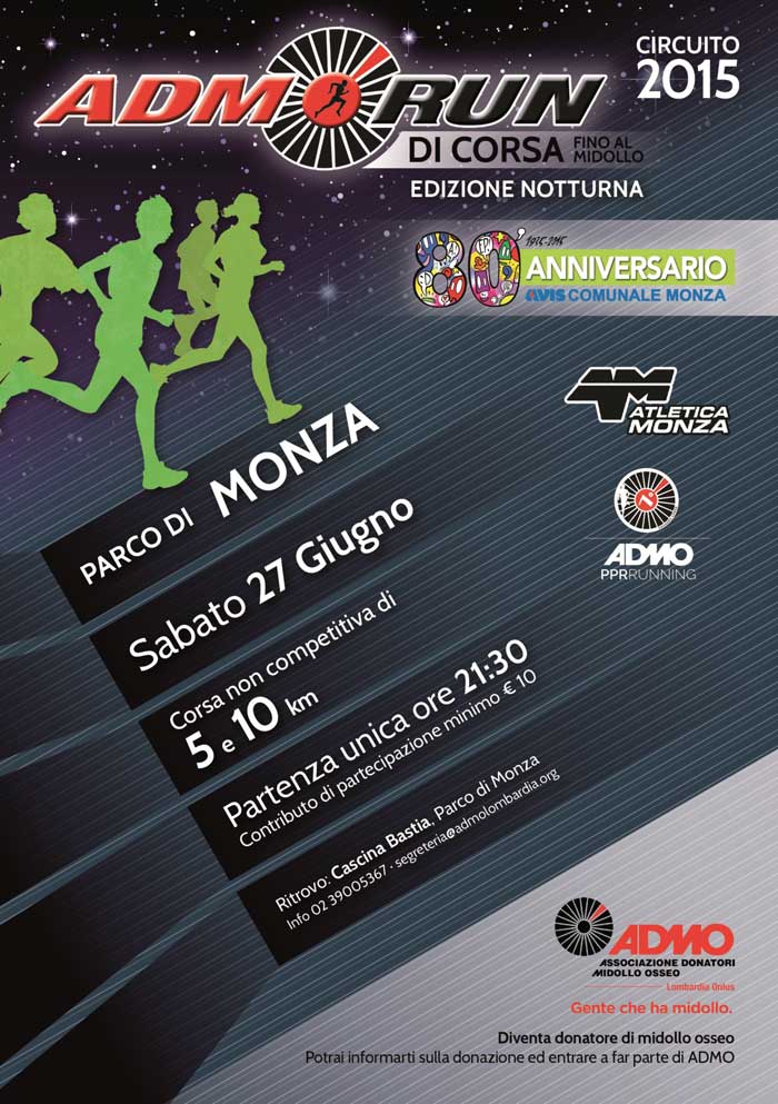 volantino admorun Monza 2015 night edition